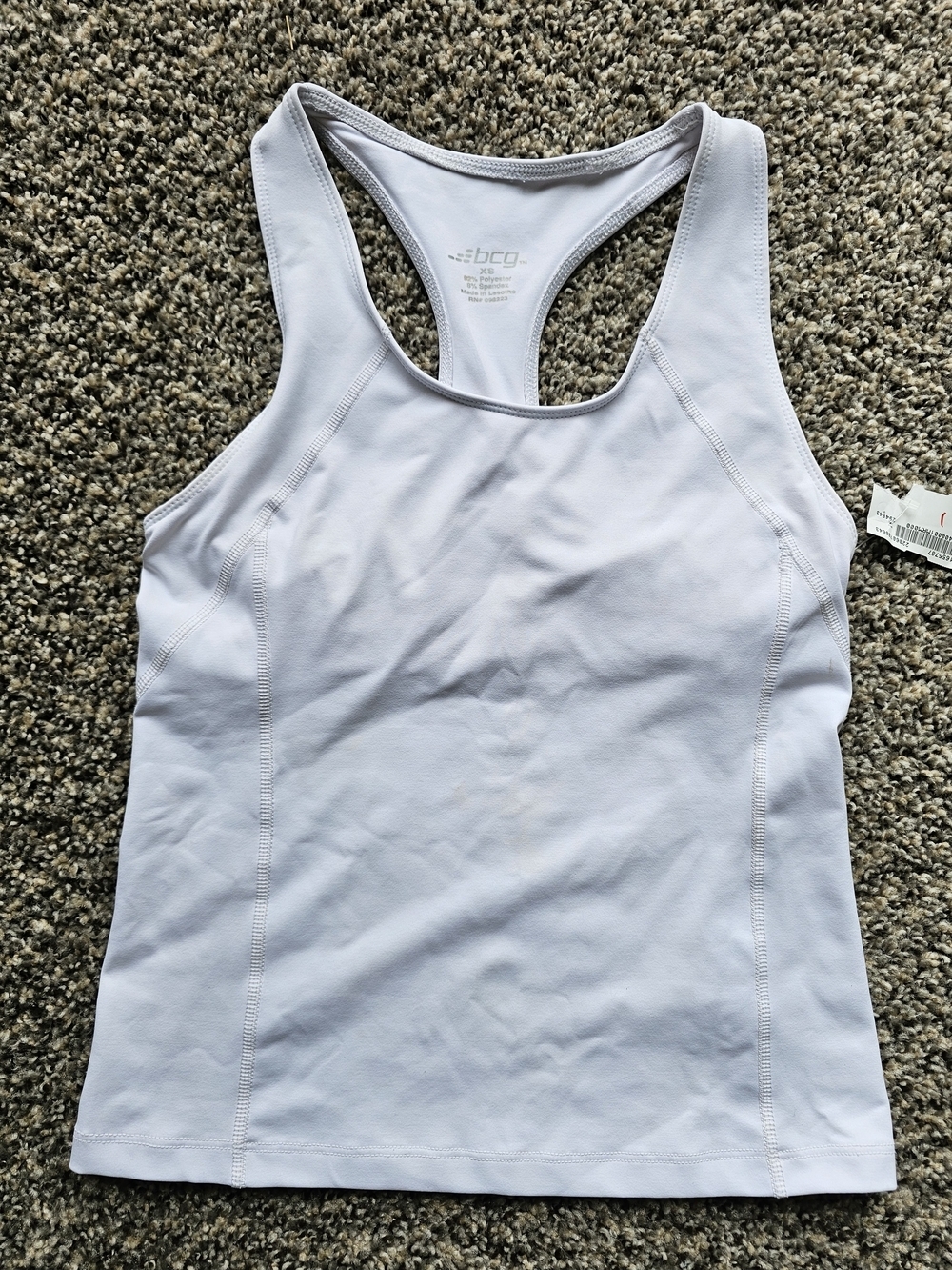 BCG Women’s Light Lavender Racerback Tank Top